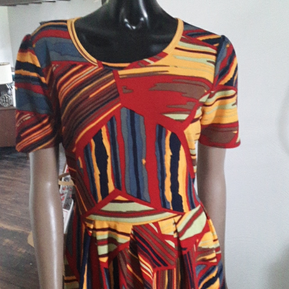 Lula roe colorful dress